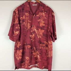 Men’s Tommy Bahama Button Down Casual Shirt Sz L